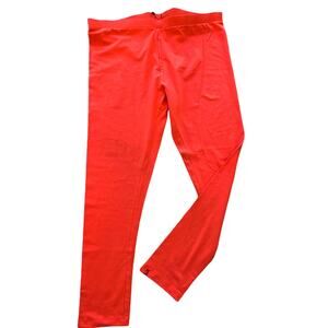 Medium W for Women's Coral Leggings New Cotton Blend Crop 25" Inseam